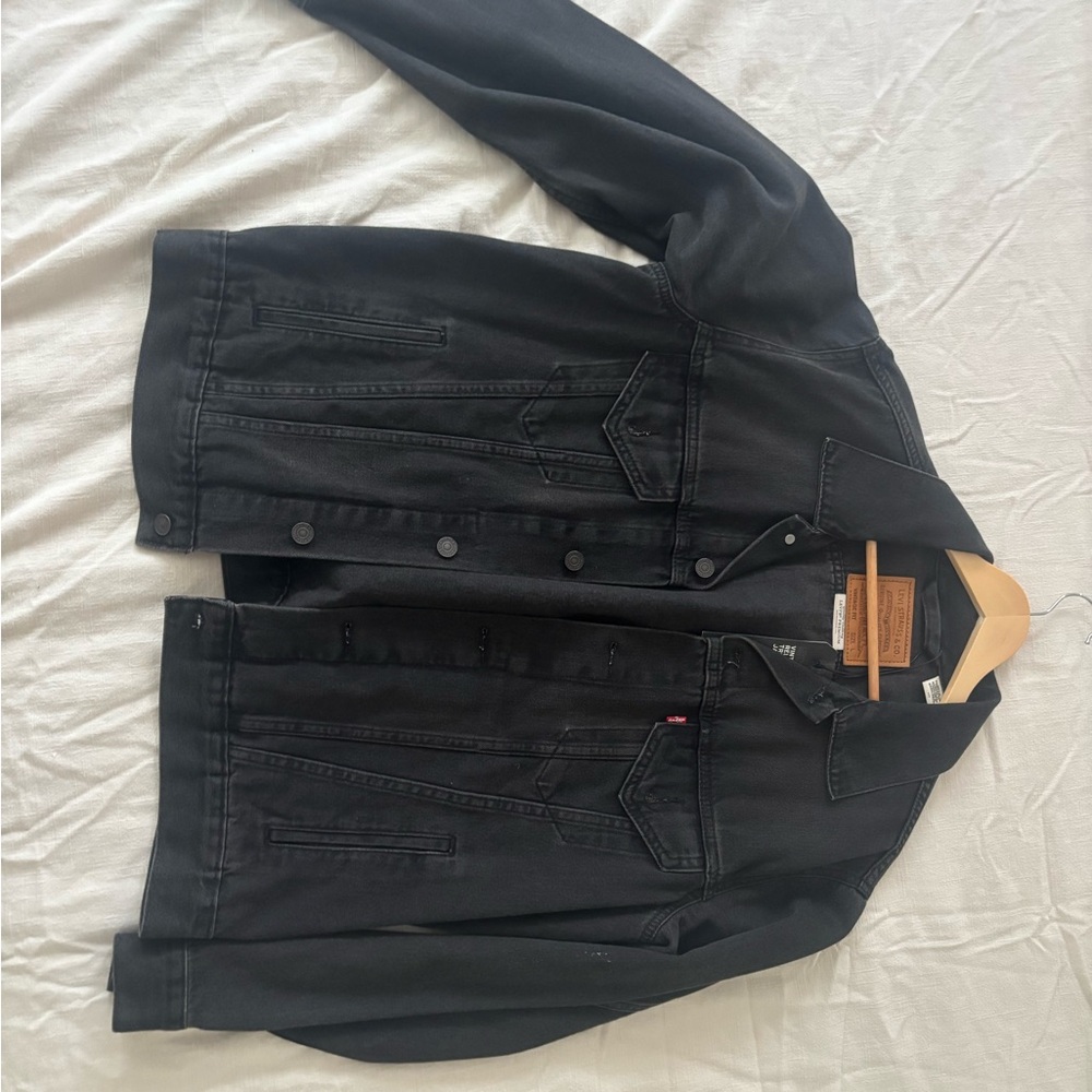 Levi's Premium Dark Gray Trucker Jacket